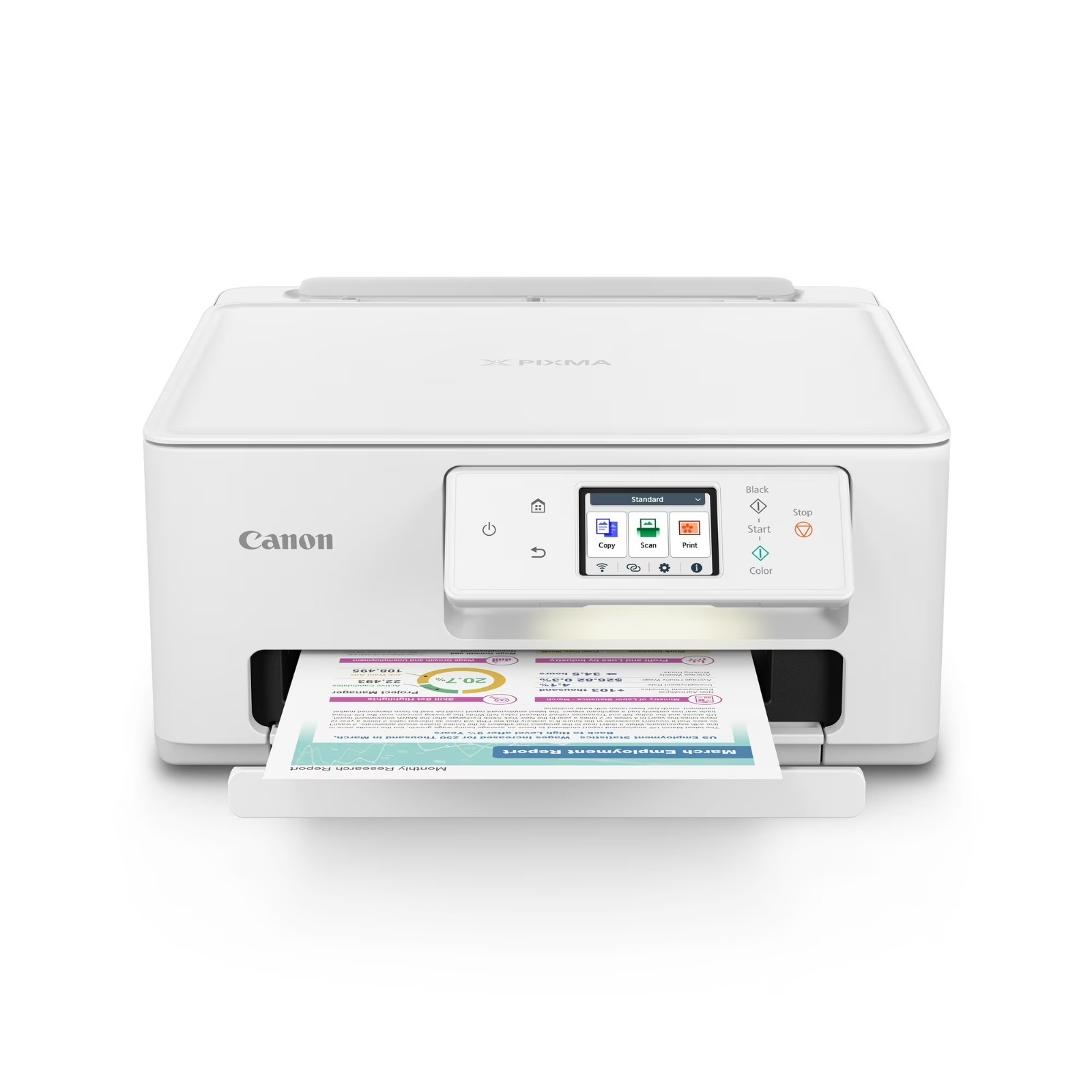 Canon PIXMA TS7722 Multi-Function, Wireless Color Inkjet Printer, Scanner, Copie