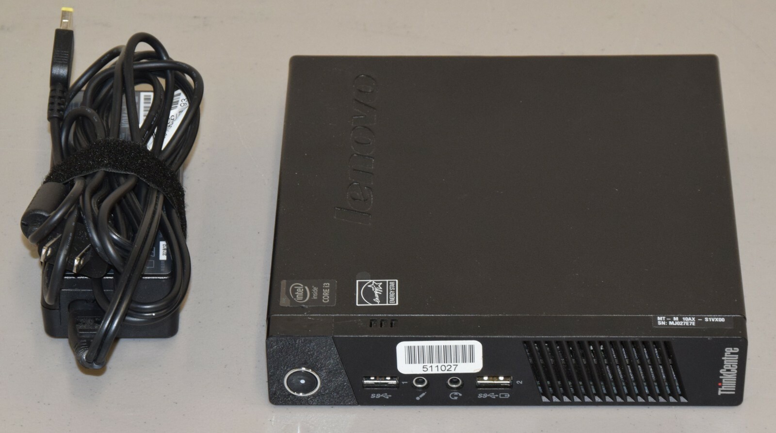 Lenovo ThinkCentre M73 Tiny Intel i3-4130T 4GB DDR3 w/ Power Supply NO HDD