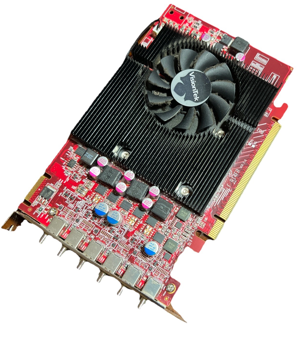 VisionTek LF R14FR 2GB PCI-E 6 Mini Displayport Video Card VT 7750X62PC 