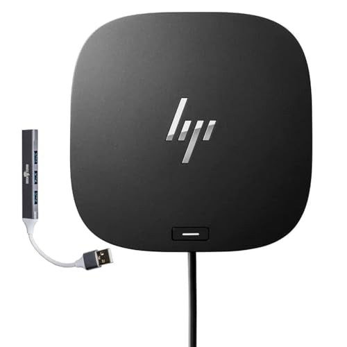 HP USB-C Essential Dock G5 – Multiport Docking Station with USB-C, HDMI, Display
