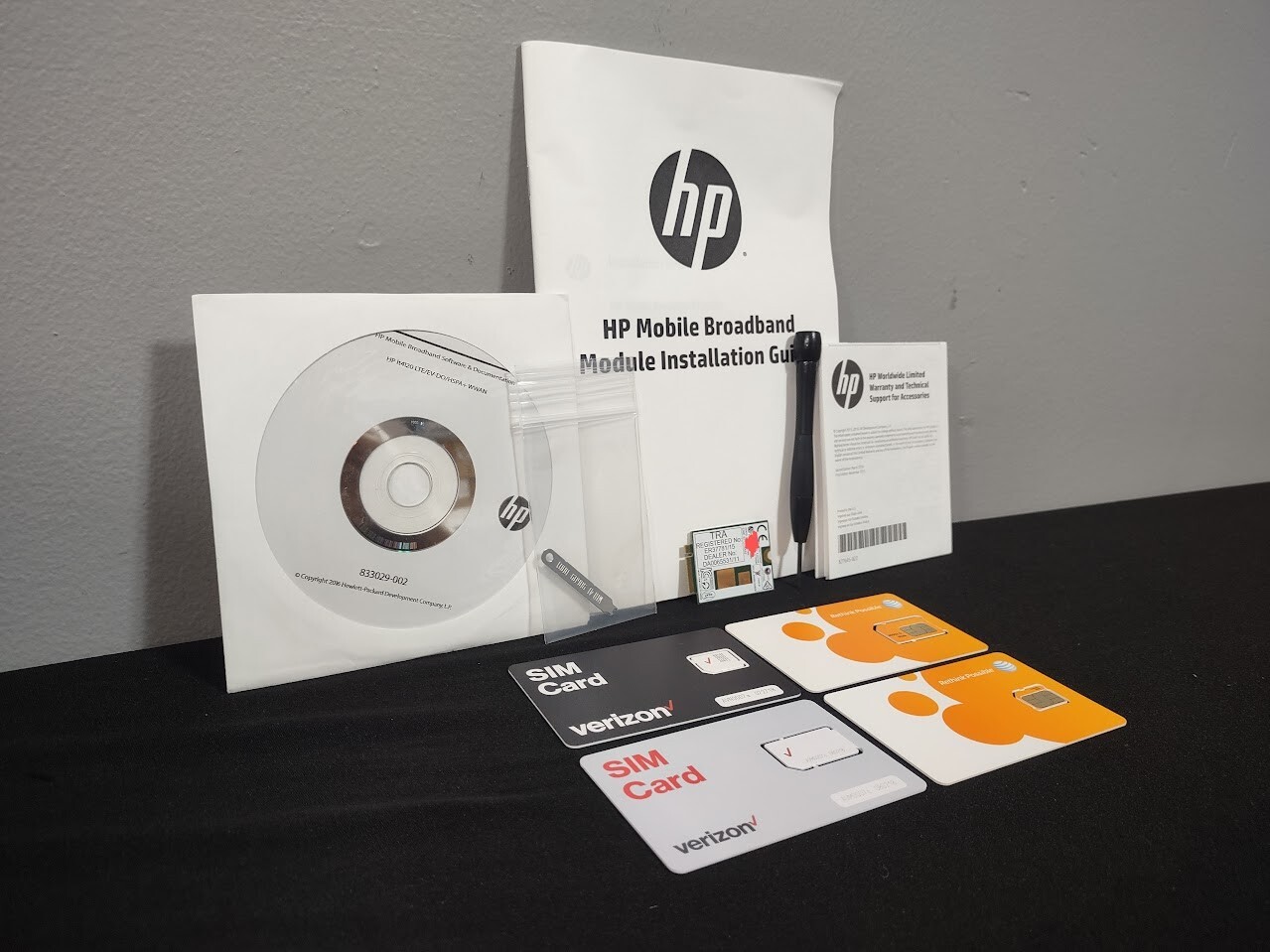 HP LT4120 LTE/EV-DO/HSPA+ WWAN 4G 150Mbps M.2 Card Module N8T16UT#ABA 796927-001