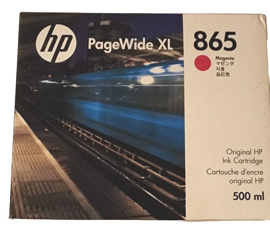 HP 865  Ink Cartridge PageWide XL MAGENTA