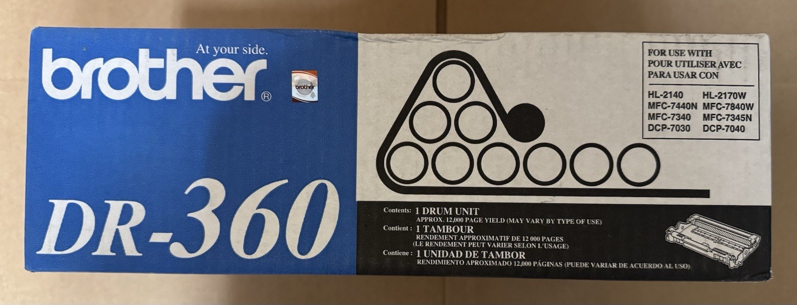 Genuine Brother DR-360 Drum Unit - New - OEM