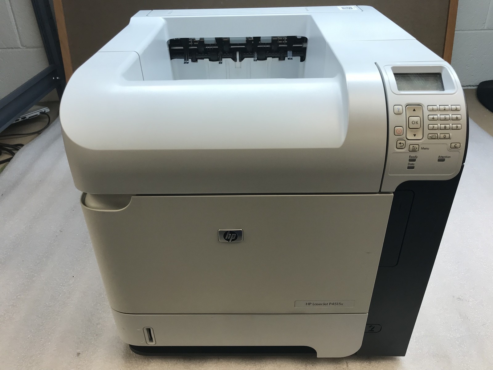 HP LaserJet P4515x Monochrome Workgroup Printer CB516A 49K Pages NO TONER