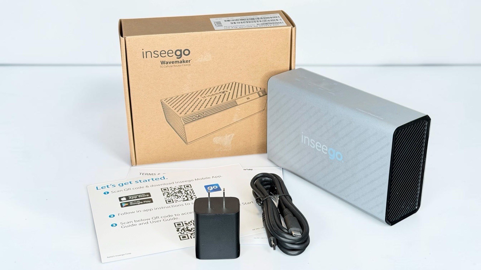 Inseego Wavemaker 5G Indoor 5G Cellular Router FX4100 (T-Mobile) Open Box