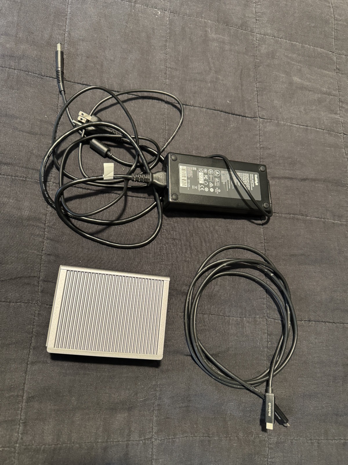 CalDigit TS3 Plus Thunderbolt 3 Dock Silver w/Power Adapter and TB Cable