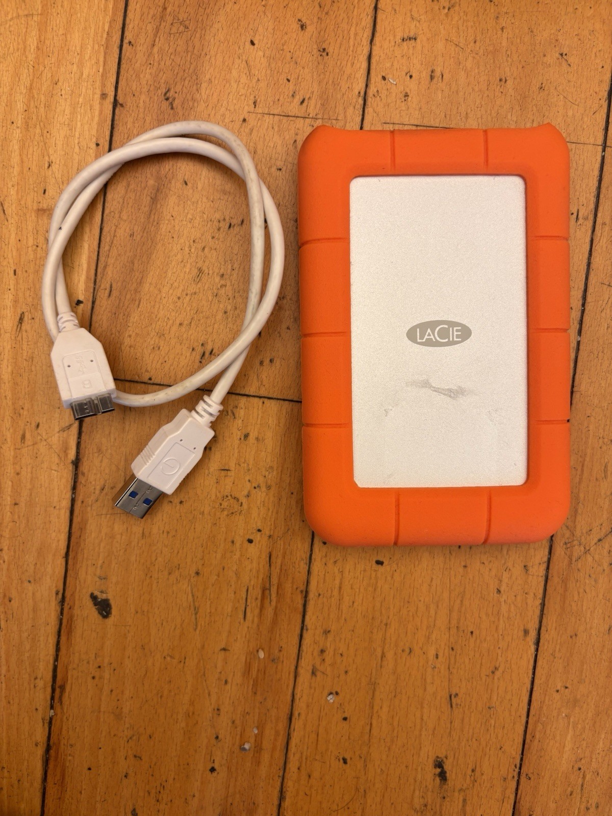LaCie Rugged Mini 1TB USB 3.0 External Portable Hard Drive -FREE SHIPPING-