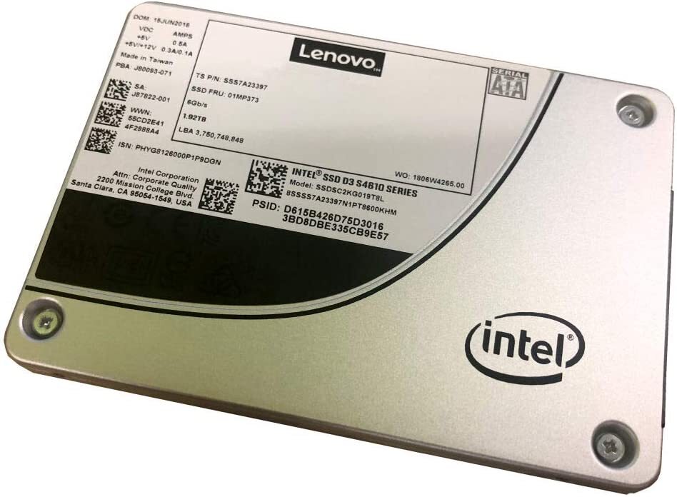 Lenovo D3-S4610 960 GB Solid State Drive - 2.5" Internal - SATA (SATA/600) 