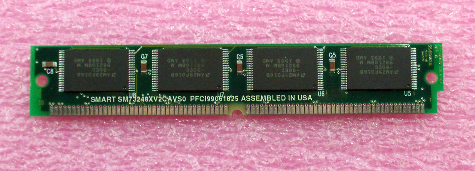CISCO 16MB FLASH MEMORY DRAM SIMM SMART SM73248XV2CAVS0  / PFC199061825 80PIN