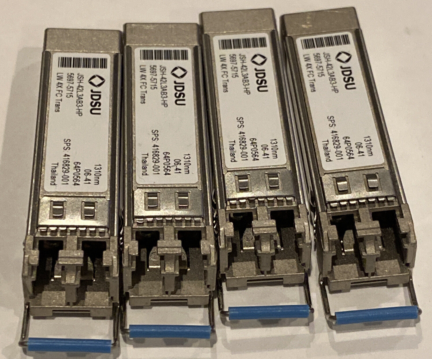 Lot of 4 JDSU JSH-42L3AB3-5 PN 64P0511 Transceiver Module | New Lower Price