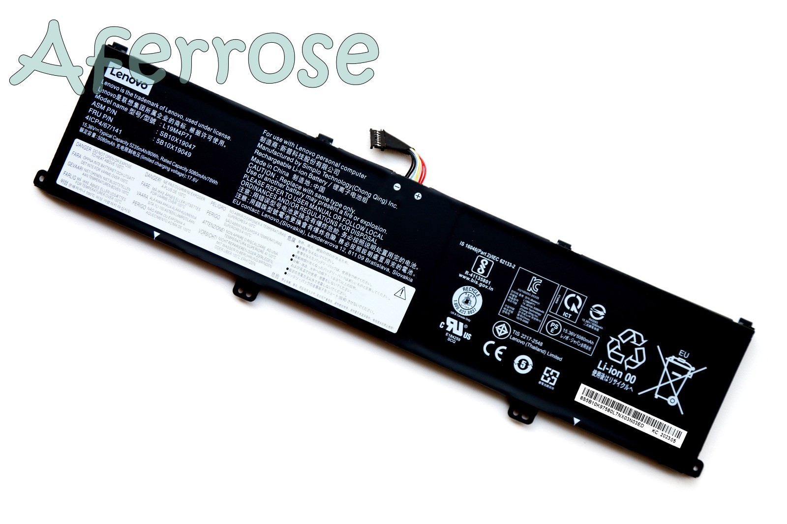 L19M4P71 L19C4P71 New Genuine Battery for ThinkPad P1 Gen 3 X1 Extreme 3rd Gen