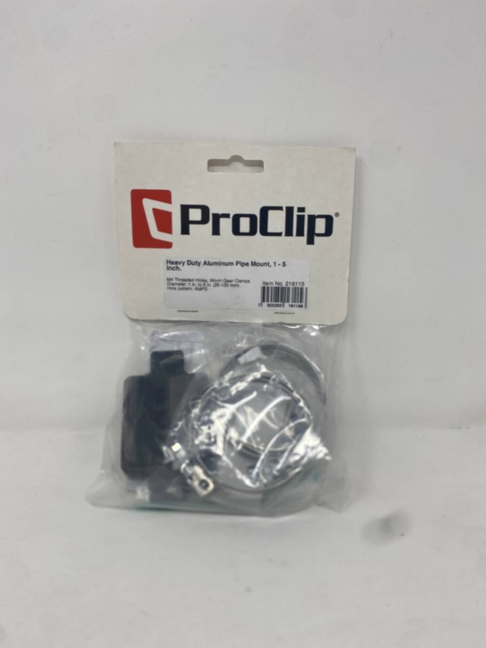ProClip Heavy-Duty Aluminum Pipe Mount – 216115,New With Pack