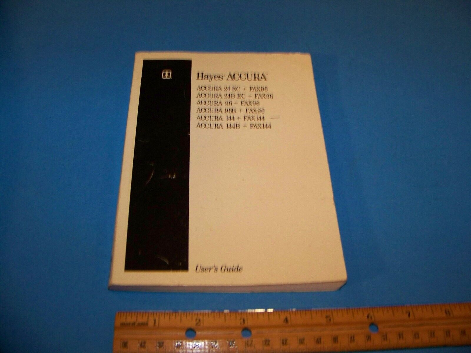 FAX User's Guide Vintage 1992 Hayes ACCURA Hayes Microcomputer Products Inc.