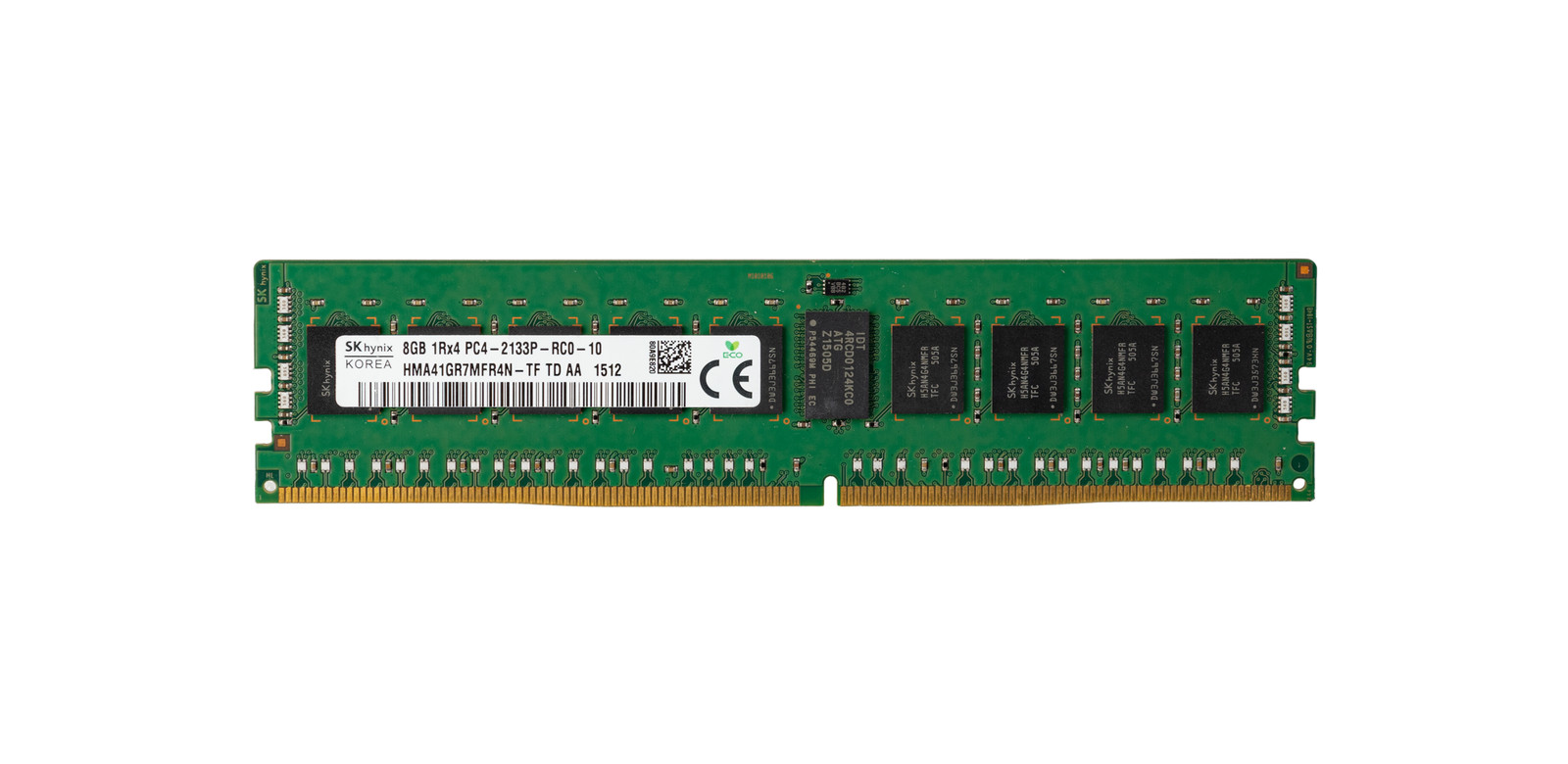 RAM HPE 8GB 1Rx4 PC4-17000 DDR4 RDIMM ECC 2133MHz 752368-581