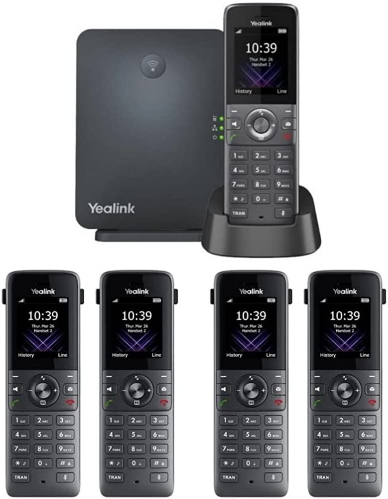 Yealink W73P Bundle + 4 W73H Handset
