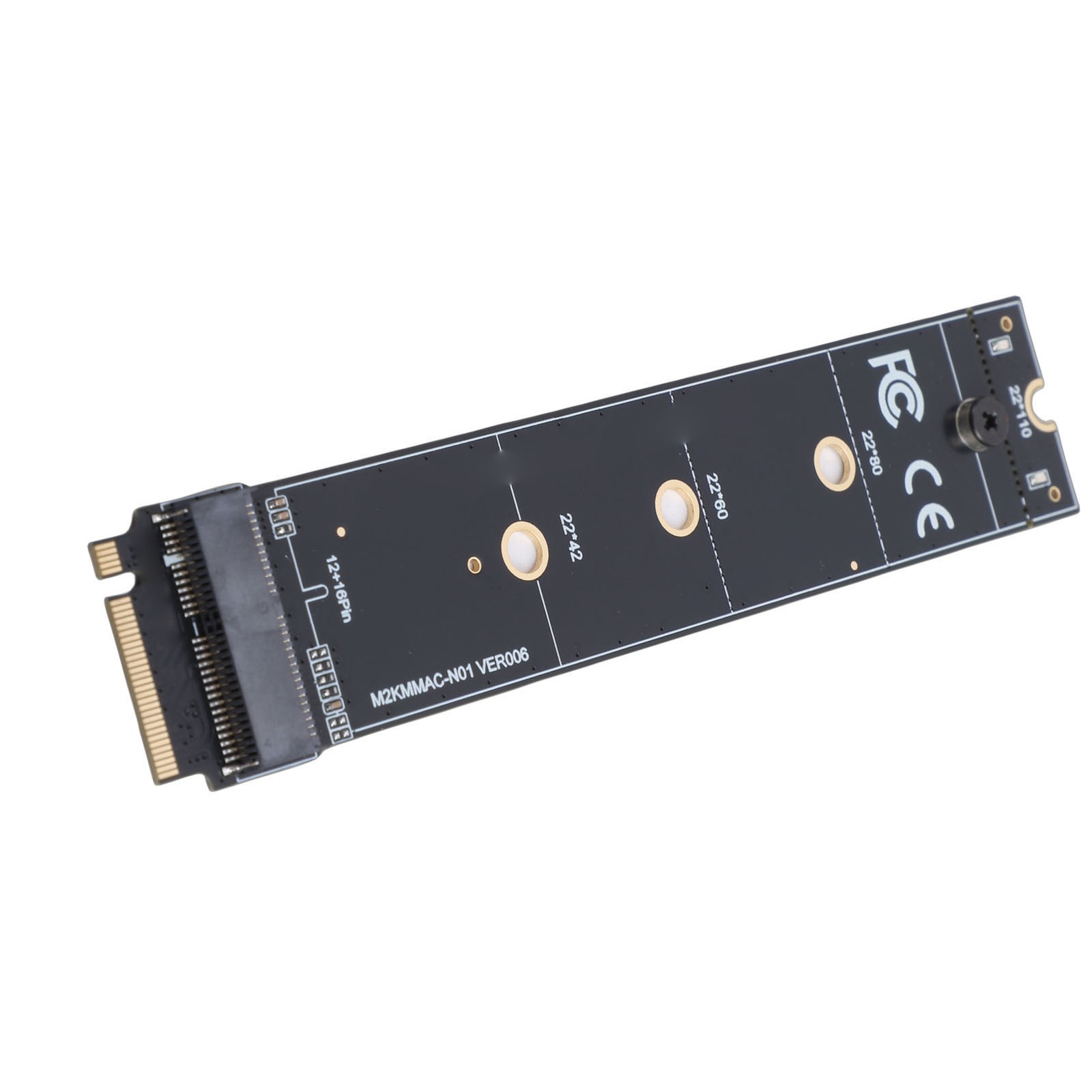 12 16 Pin SSD To M.2 KEY-M Adapter Card Replacement For OSXLaptop