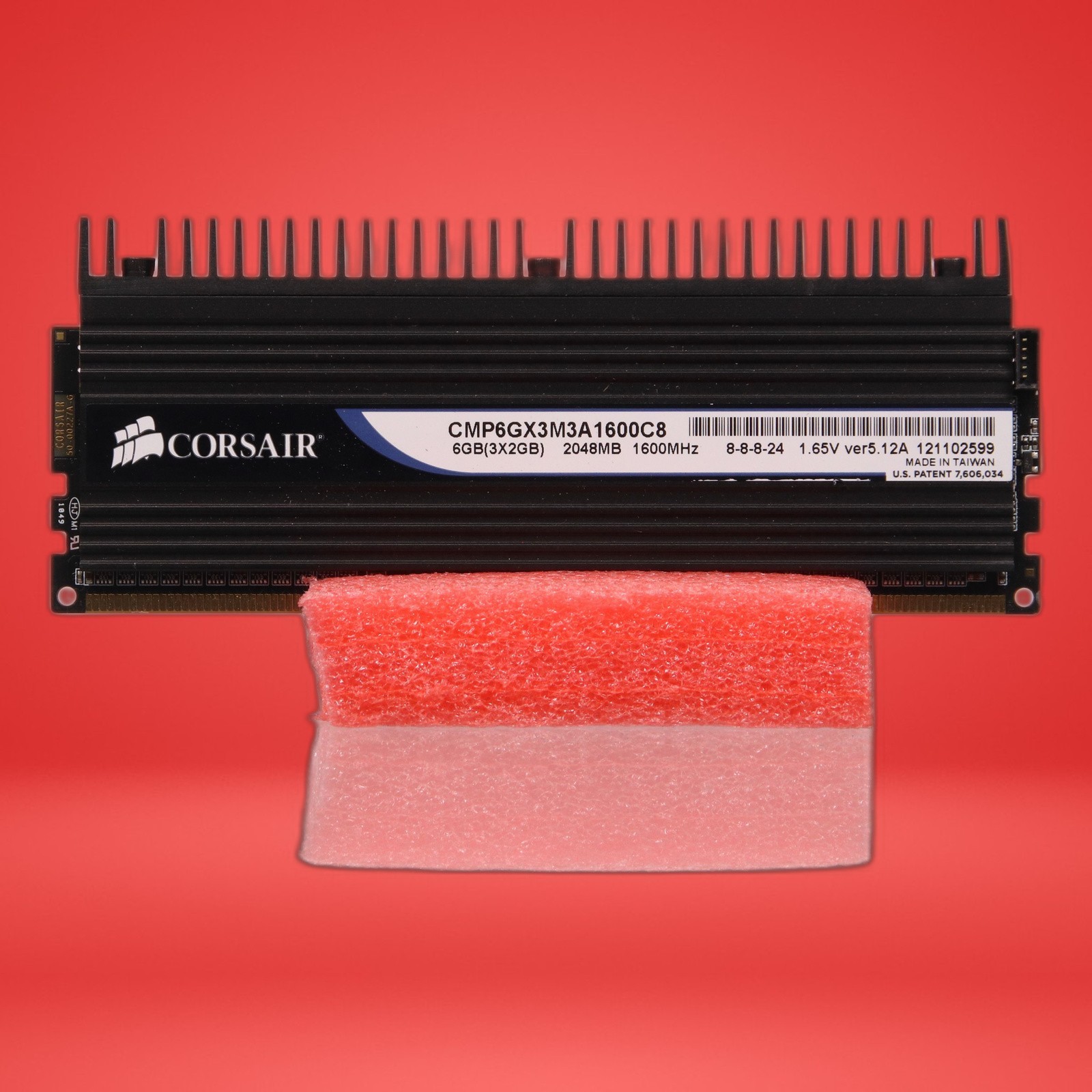 Corsair Dominator 3x2Gb=6Gb PC3-12800 1600Mhz DDR3 Desktop Memory RAM