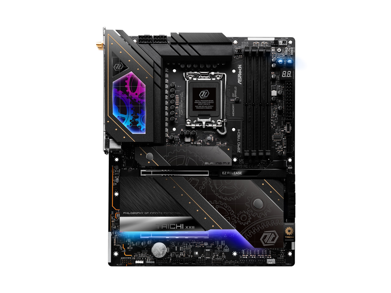 ASRock Z890 Taichi LGA 1851 Intel Z890 ATX Motherboard