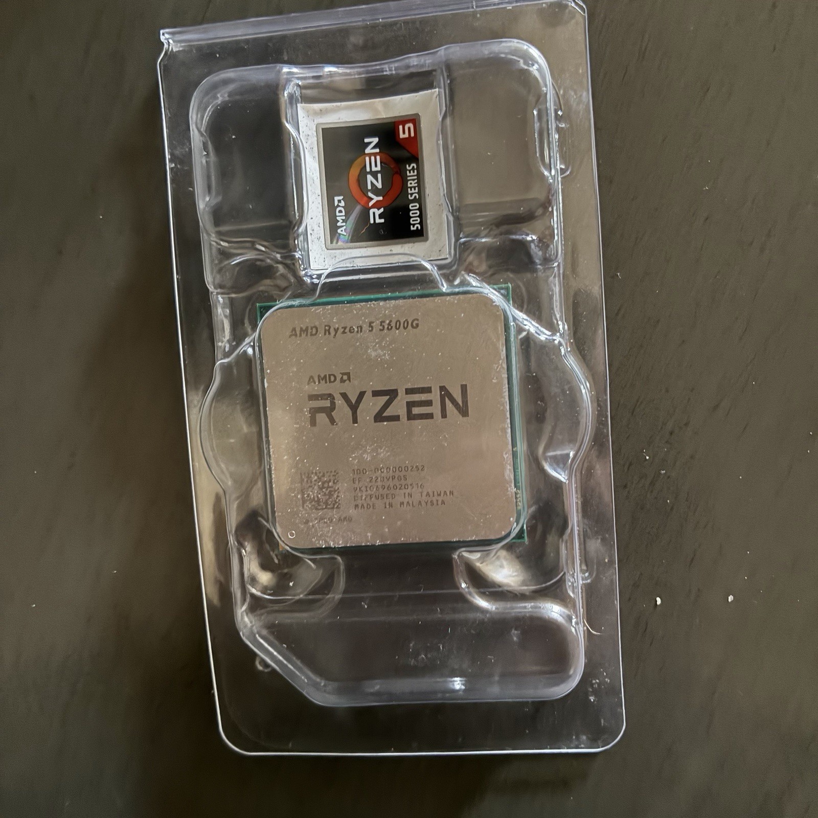 AMD Ryzen 5 5600G 3.90GHz 6 Core 100-000000252 12 Thread AM4 Processor