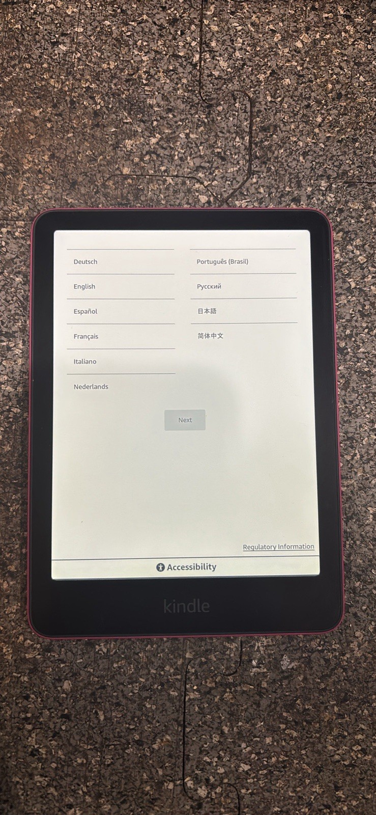 Amazon Kindle Paperwhite 12th Gen 16GB Wi-Fi 7" E-Reader Black