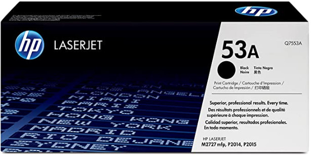 Ld Toner Cartridge Compatible With HP 53 A Q7553A Black 