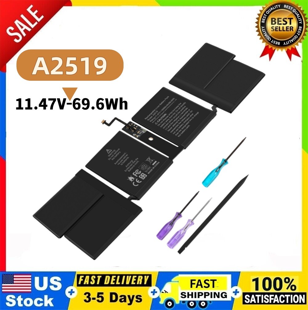 ⭐A2519 Battery for Apple MacBook Pro 14" M1 A2442 2021 year EMC 3650 69.6Wh