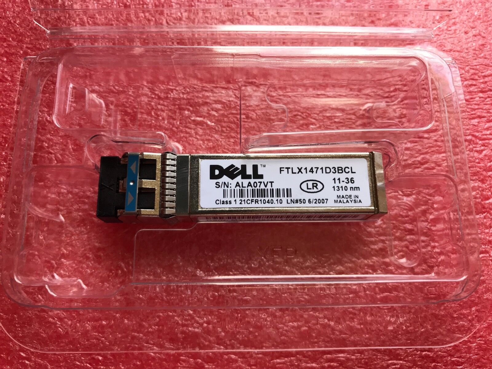 10GbE SFP+LR 10km for Dell Networking N4000 Series 10GbE Switches w/90days WRTY