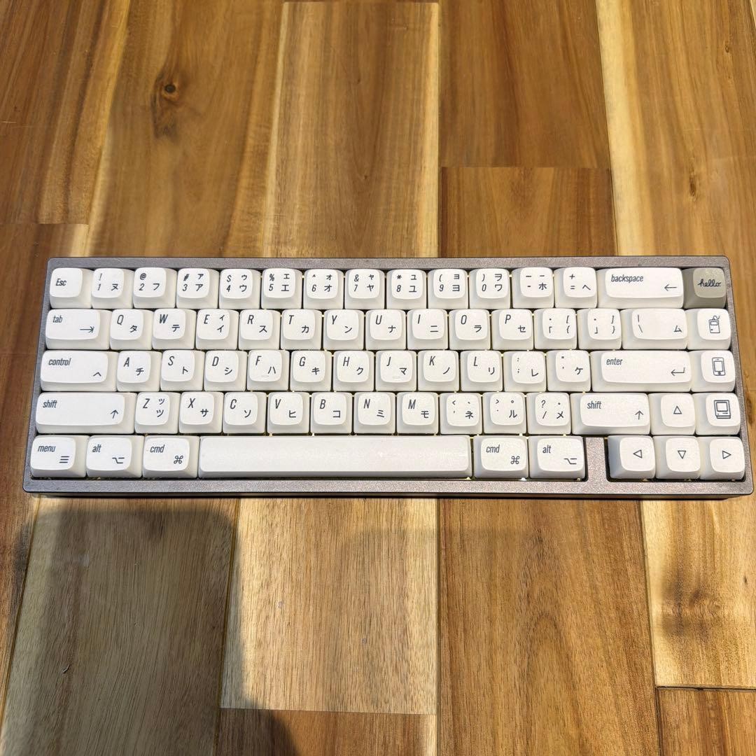 kbdfans KBD67 MKII Mechanical Keyboard Brown Switch NP PBT Keycaps Base Kit