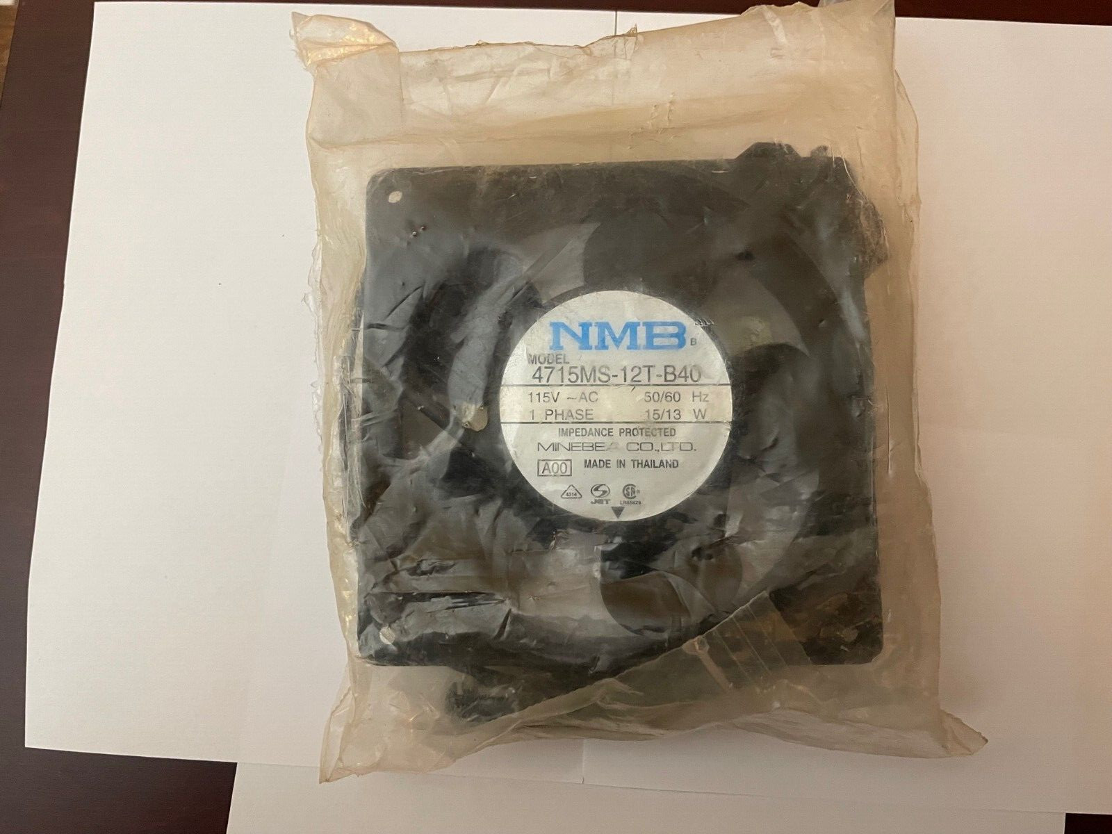 NMB 4715MS-12T-B40-Equipment Rack Axial Cooling Fan 115VAC 50/60Hz 119mm -'New'