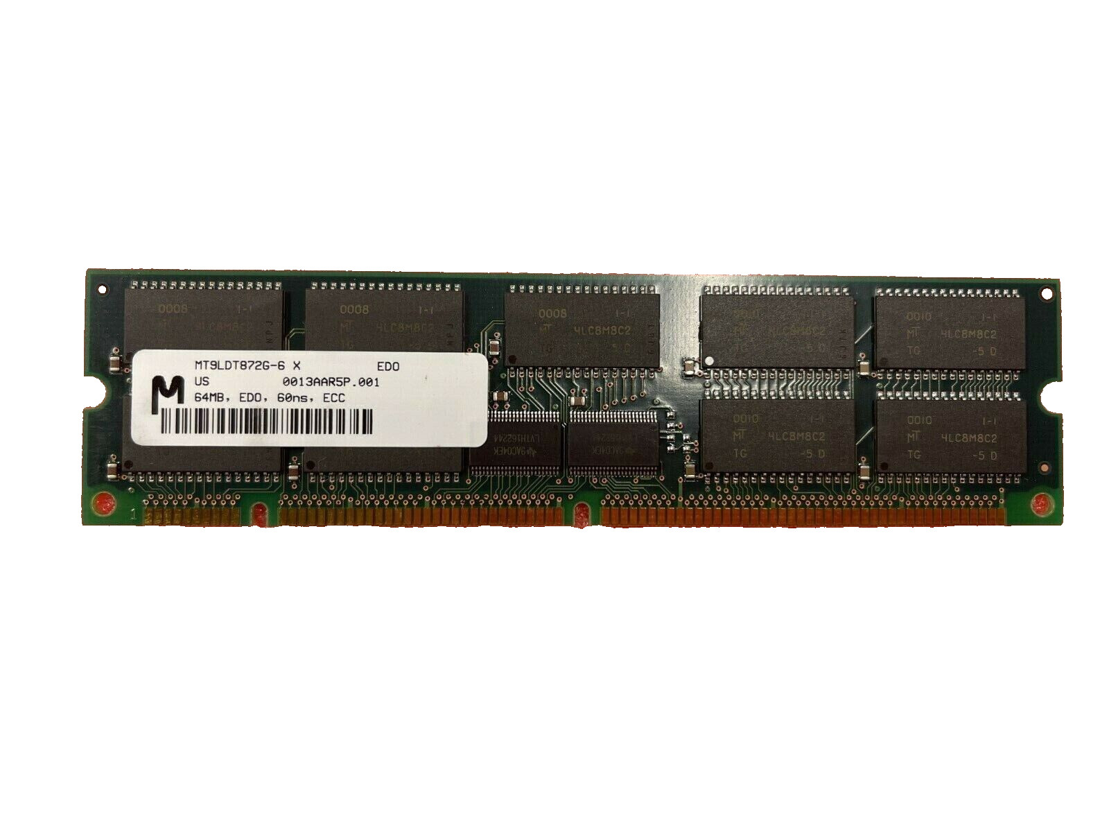 MT9LDT872G-6X Micron 64MB EDO 60ns 168pin Memory