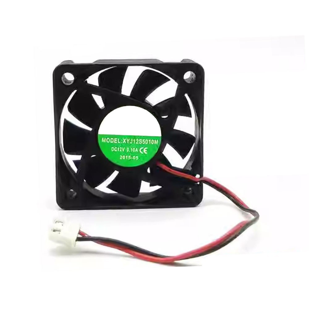 Fan XYJ12S5010M DC12V 0.10A 2PIN 2Lines