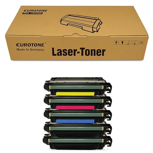 Eurotone 5x Toner Cartridge Compatible for Canon CRG722 Multicolor PLUS25