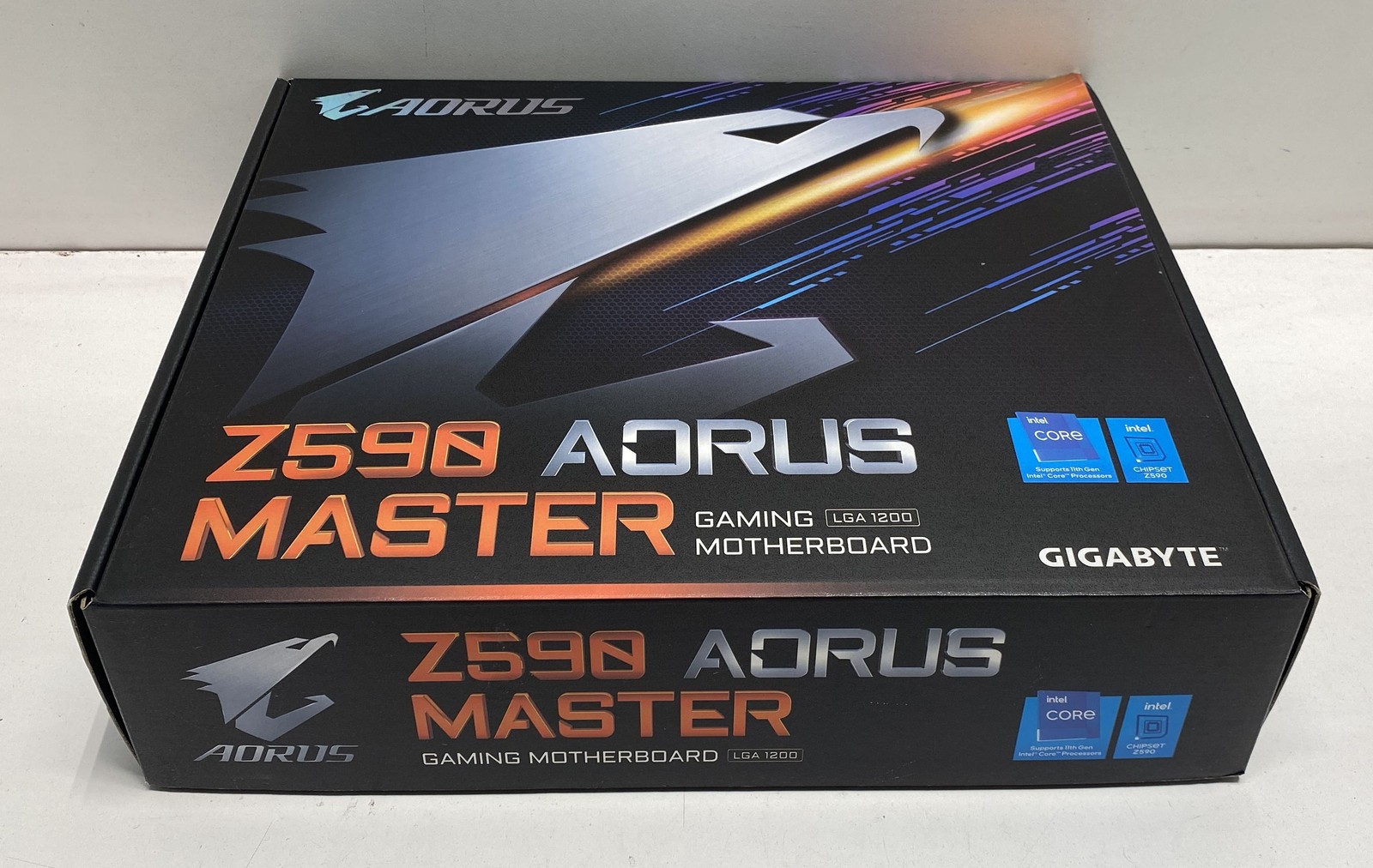 Gigabyte Z590 Aorus Master LGA 1200 ATX Gaming Motherboard WiFi 6E Untested