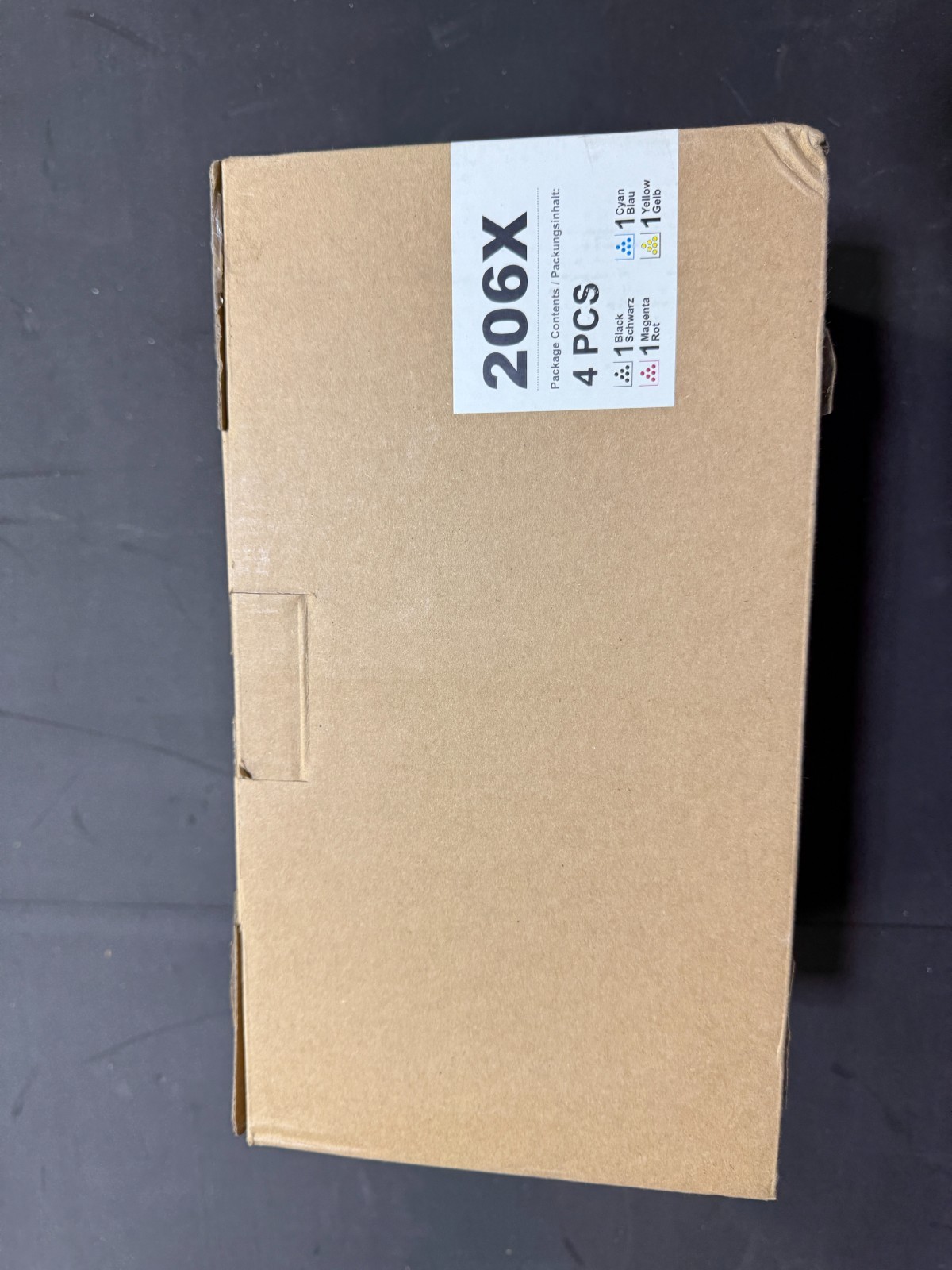 EZink Toner Cartridge 206X W/Chip (4pack)