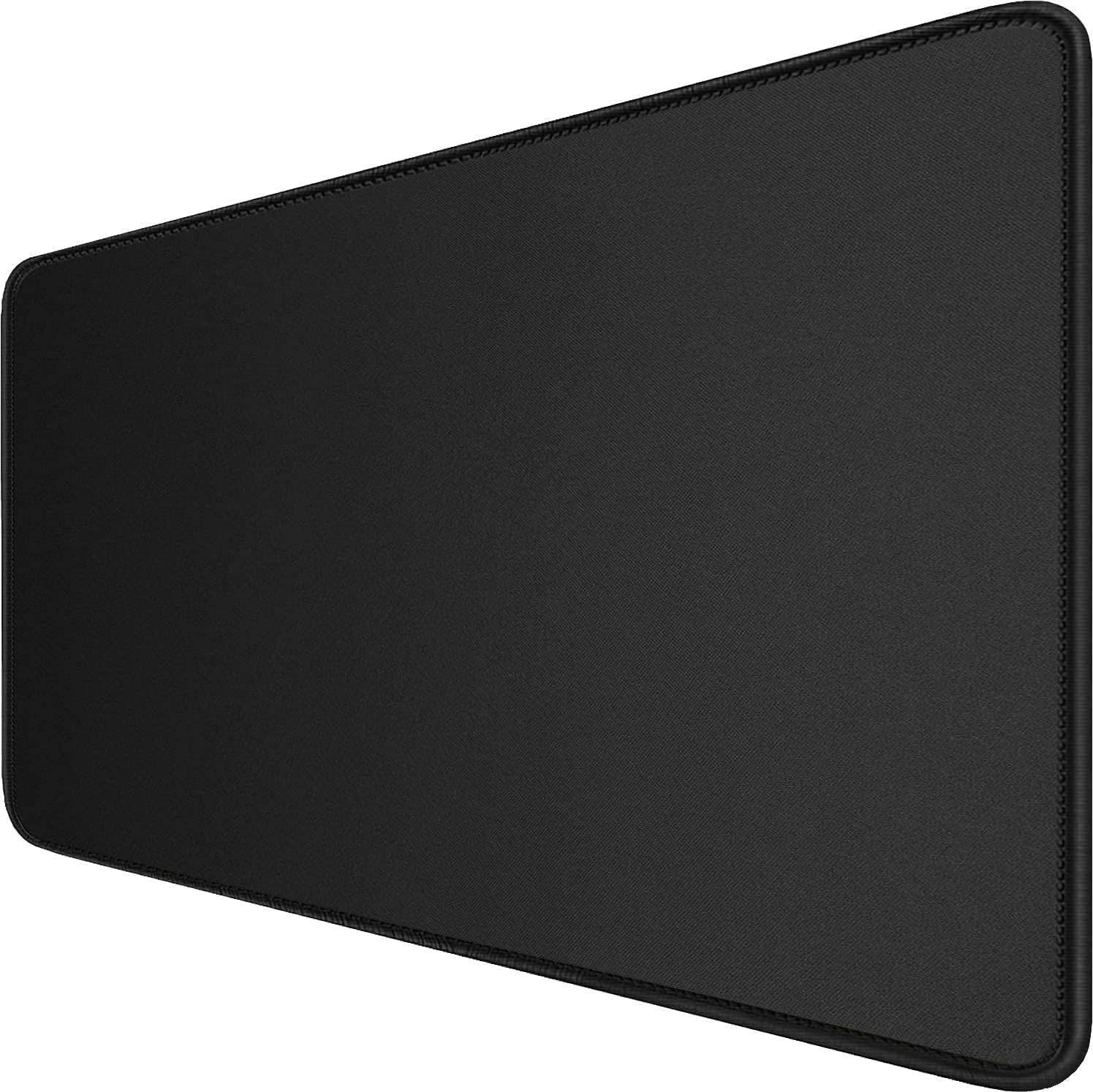 Alfombrilla ratón grande negra 80x30cm, base caucho