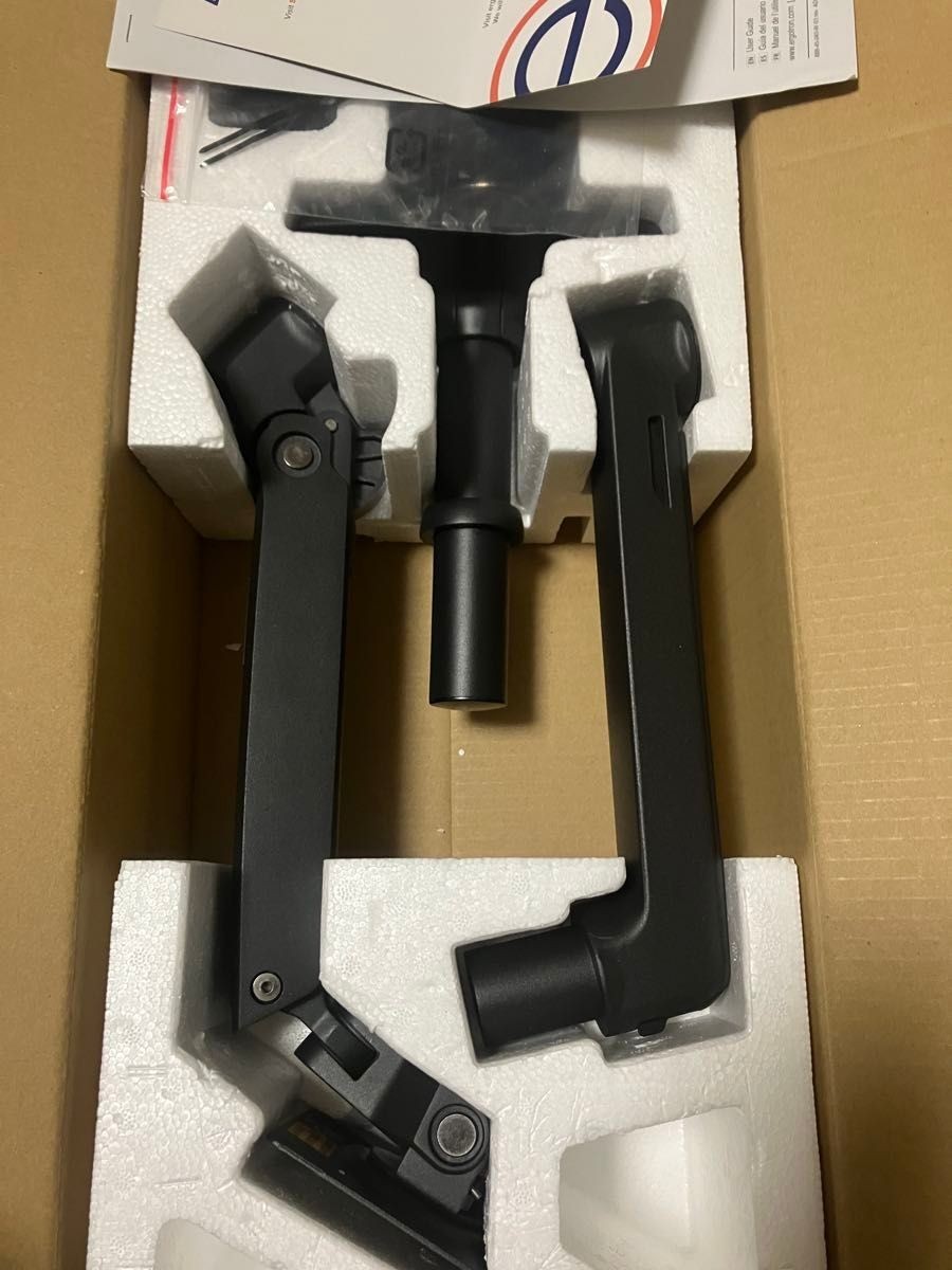 Used Ergotron LX Desk Mount Monitor Arm Matte Black FedEx