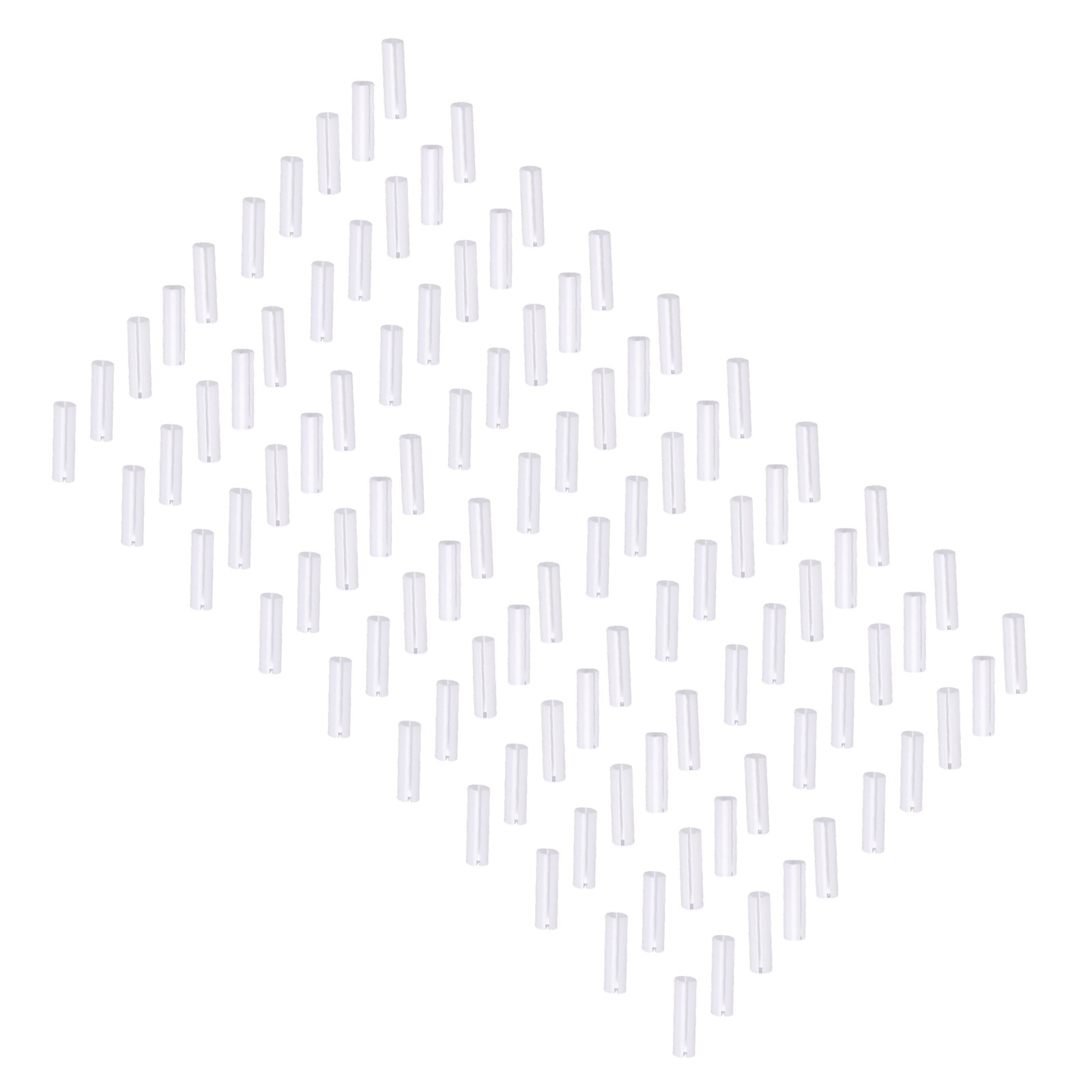 100Pcs Ceramic Sleeve ST/FC Universal Fiber Optical Adapter Port Interface m