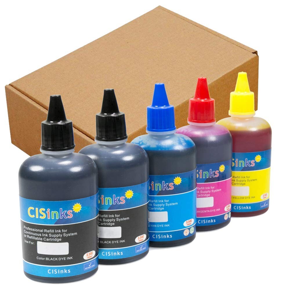5PK Compatible INK Set for Canon PGI-250 CLI-251 PIXMA MX922 iP7220 iX6820 CISS