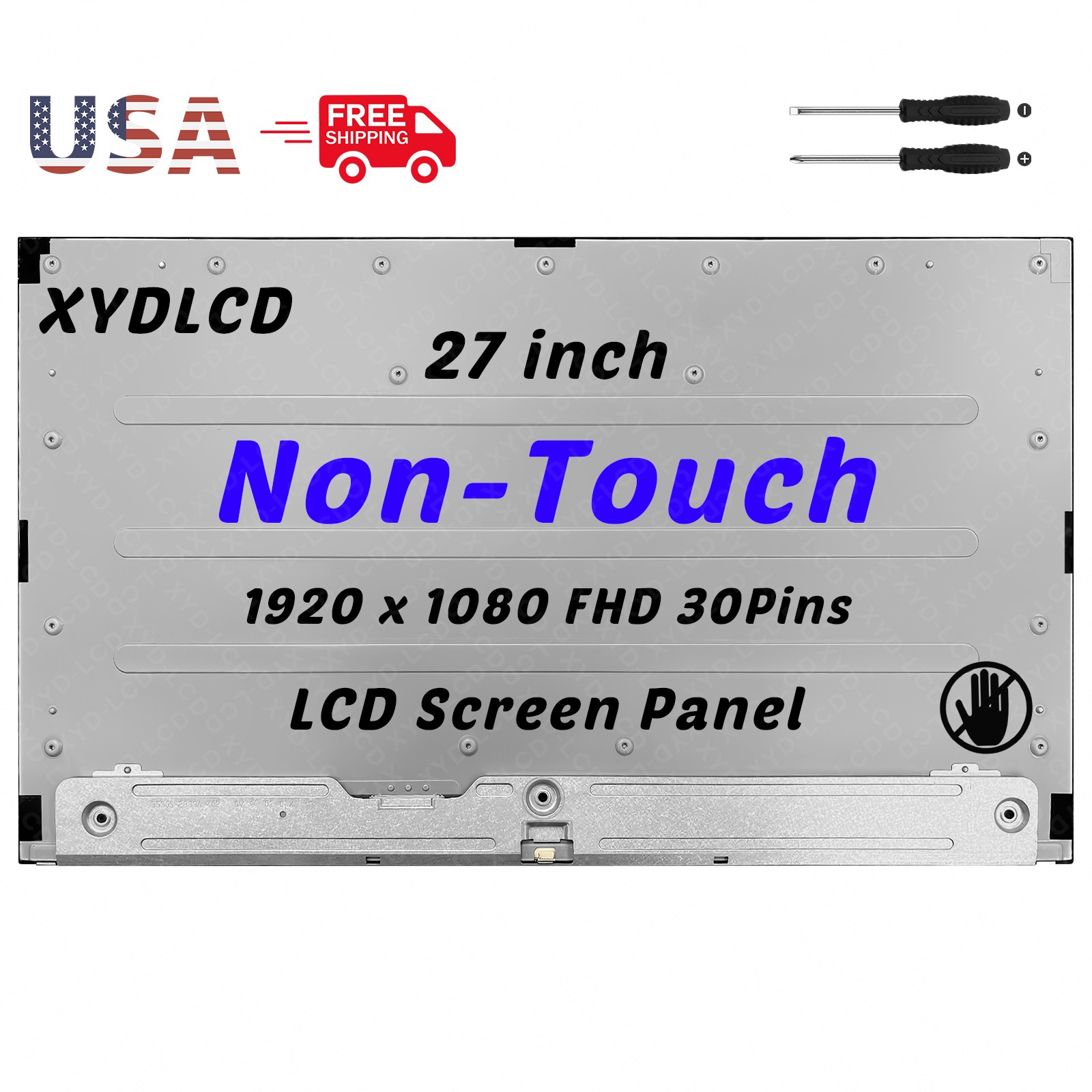 for HP OmniStudio X 27-CS1022NB 27-CS1065T AIO LCD Non-Touch Screen Display FHD