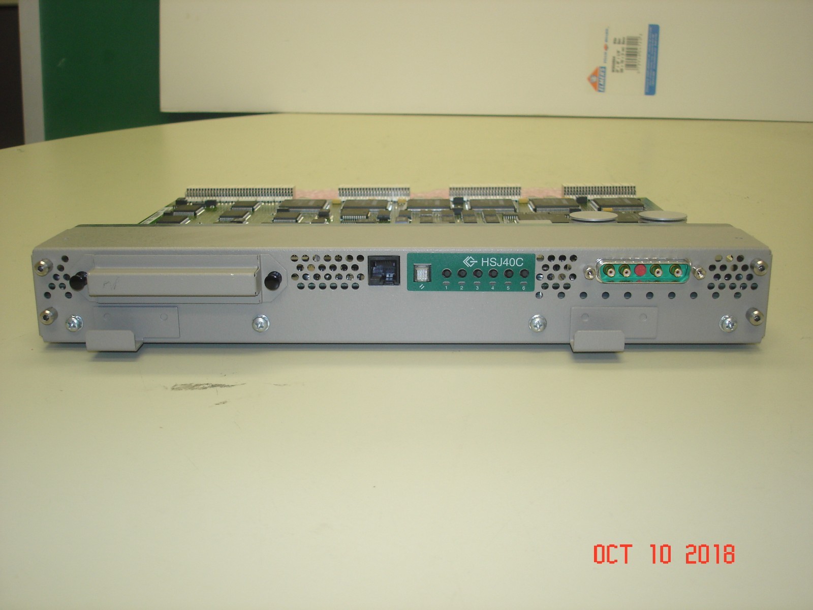 70-32193-01 DEC HSJ40C 6 CHANNEL SCS CI RAID CONTROLLER W/ 3.7J1 PCRM, HSJ40-CA 