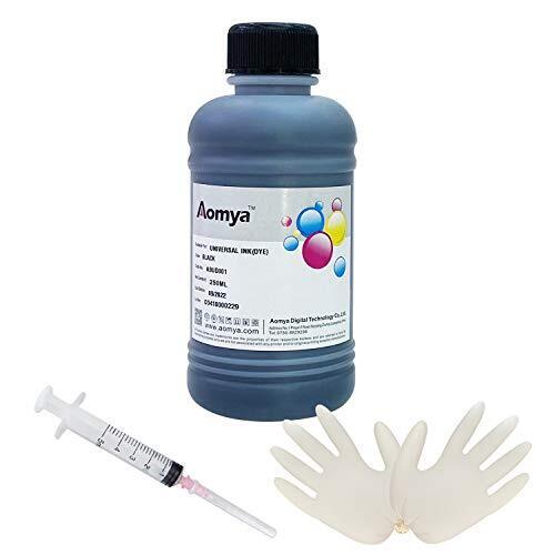 Ink Refill Kit 250ml Cyan Universal Dye Bulk Ink for Canon HP Epsn Brother In...