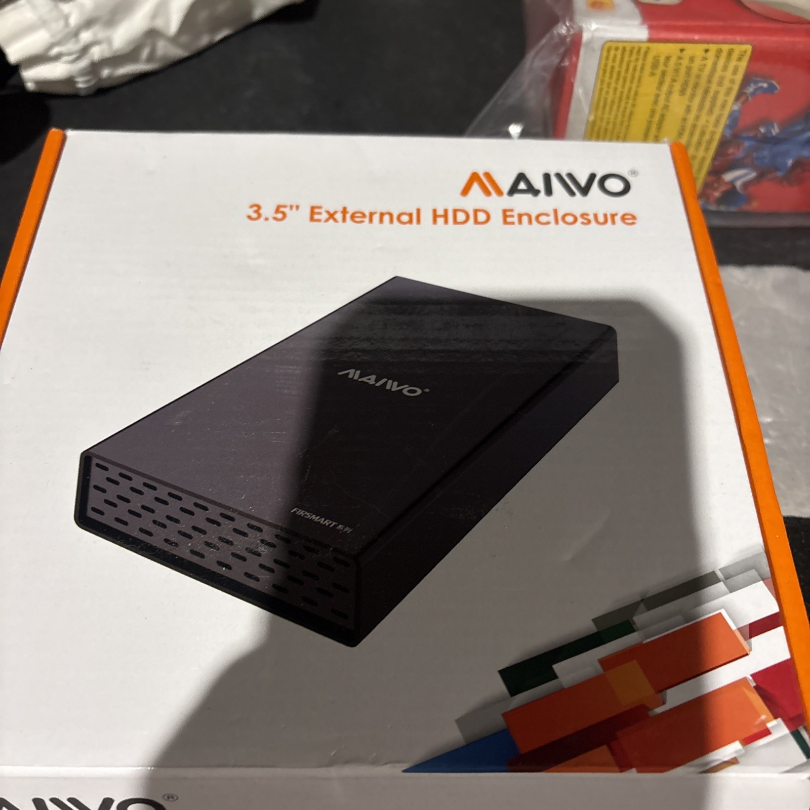 MAIWO USB 3.0 External Hard Drive Enclosure for 3.5/2.5 Inch SATA HDD/SSD, Al...