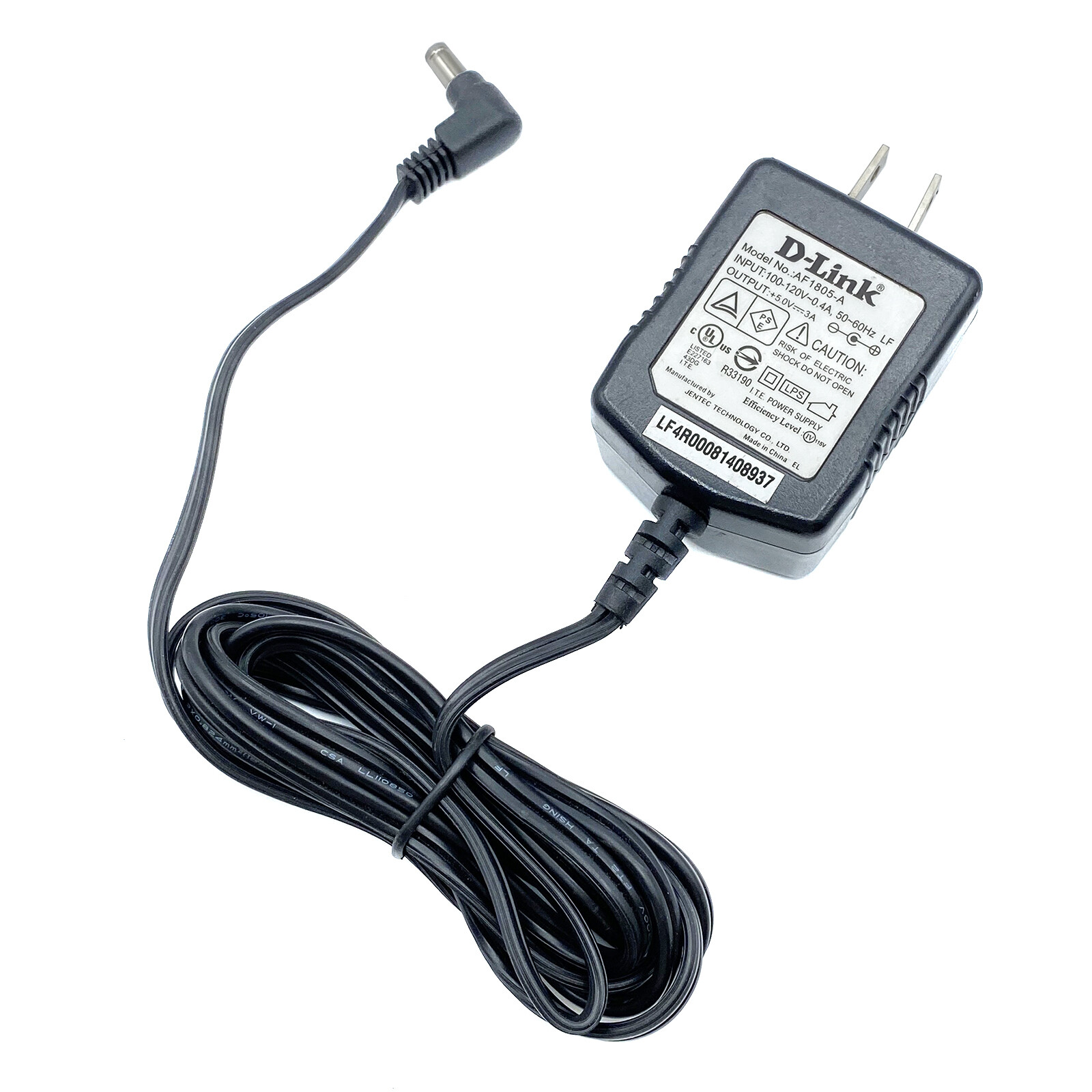Genuine D-Link AC Wall Power Adapter OEM for DWL-3600AP Wireless Access Point 