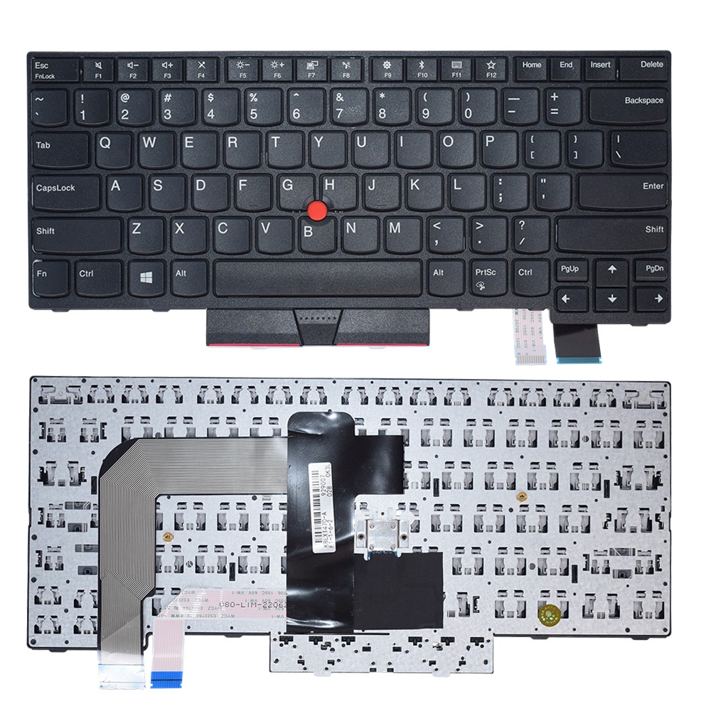 Non-Backlit Keyboard 01AX446 Black Fit For Lenovo ThinkPad A485 T470 T480 New