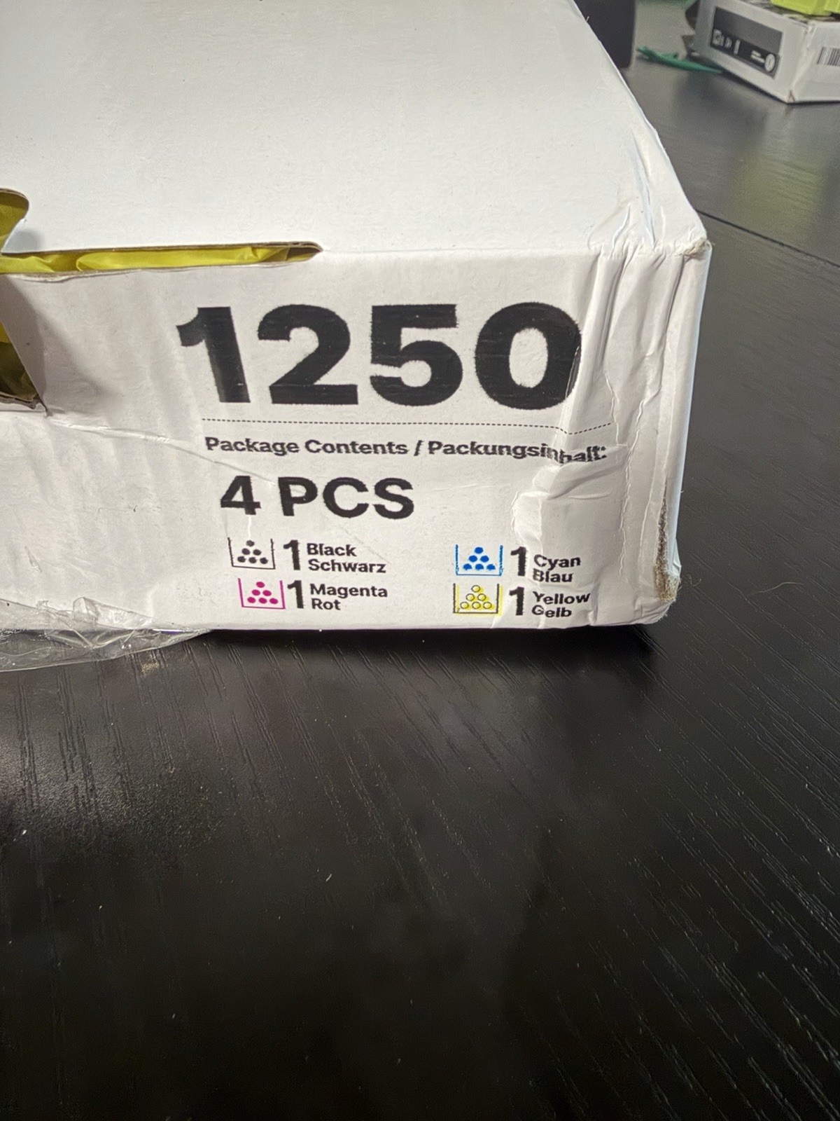 NEW EZink 1250 Laser Toner Cartridge PACK OF 4 COLORS ( S1-C230)