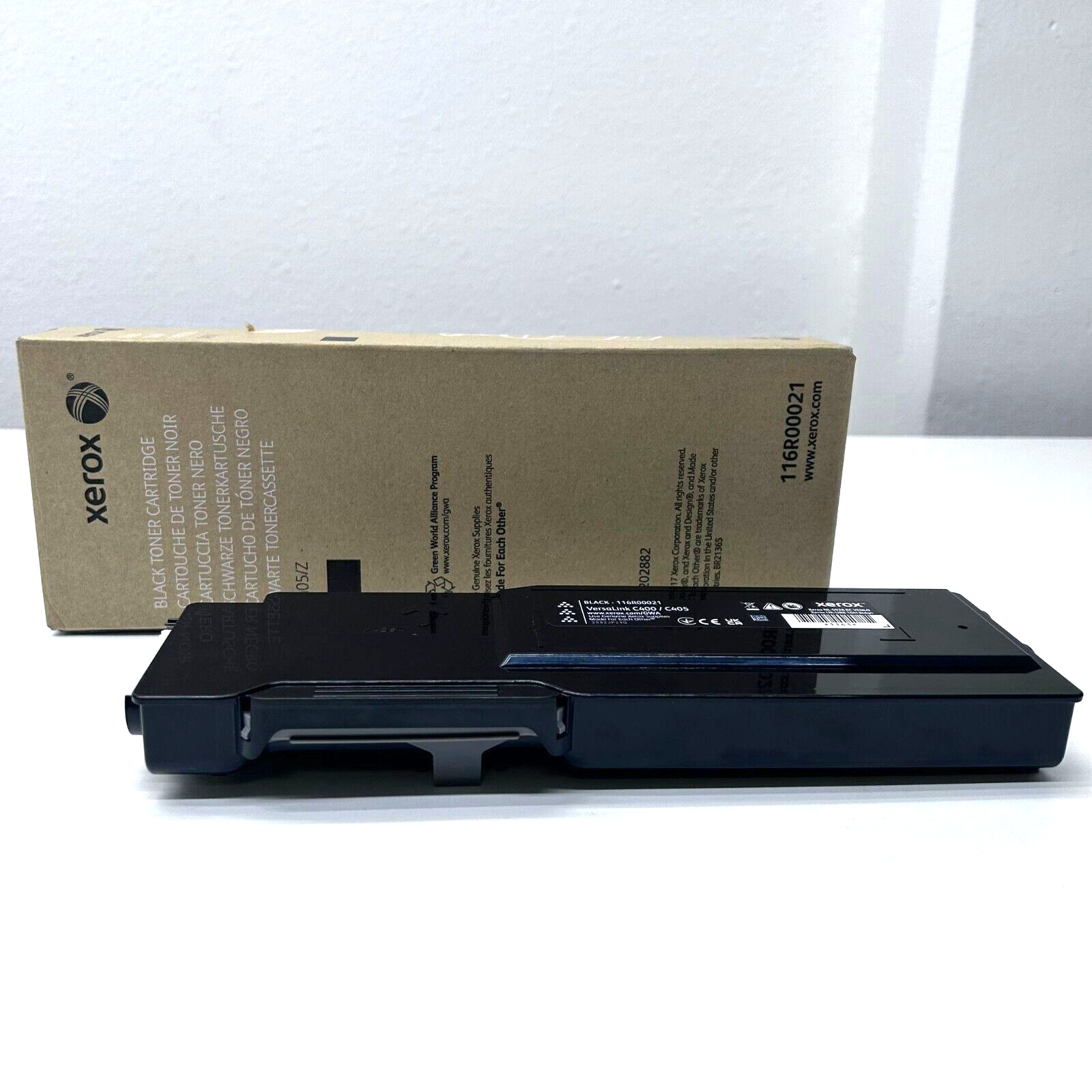 Xerox Genuine Toner Cartridge, Black (116R00021)