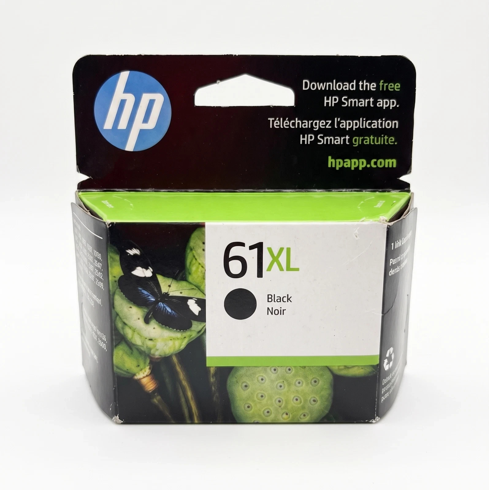 HP 61XL Black High Yield Ink Cartridge - CH563WN#140 New Original