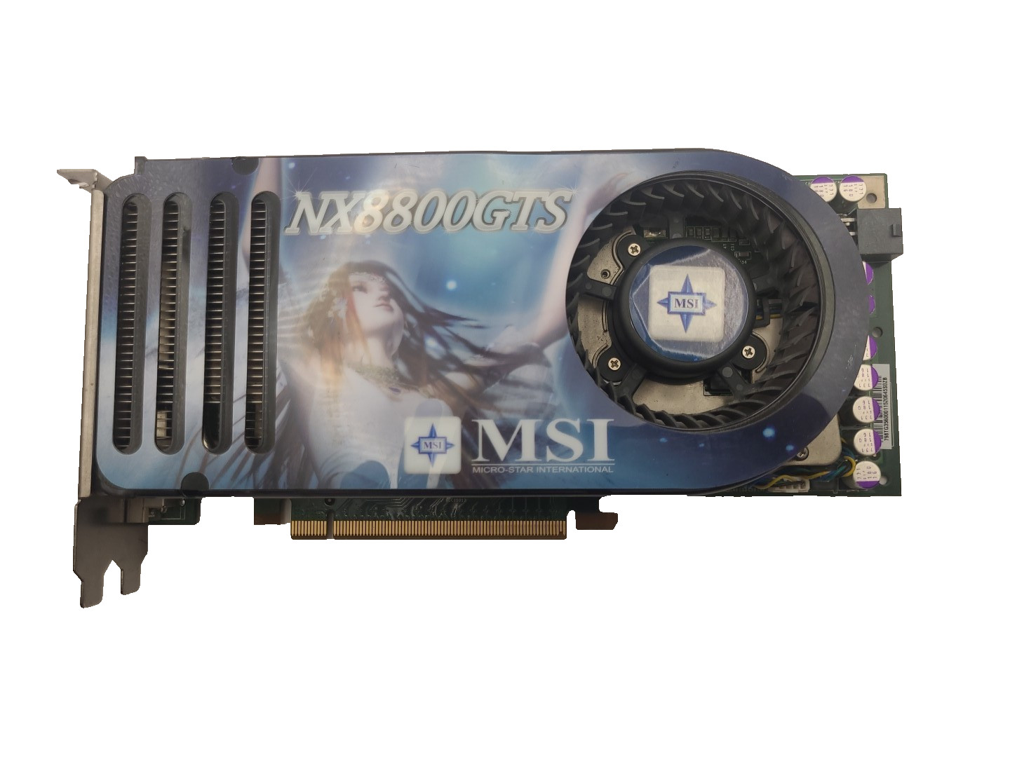MSI NX8800GTS PCIe Graphics Card (Nvidia GeForce 8800GTS, 512MB, Retro)