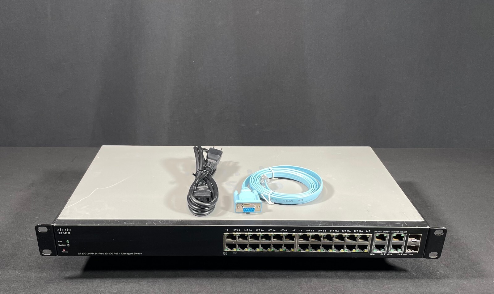 Cisco SF300-24PP-K9 24 Port PoE+ Managed Switch - Same Day Shipping