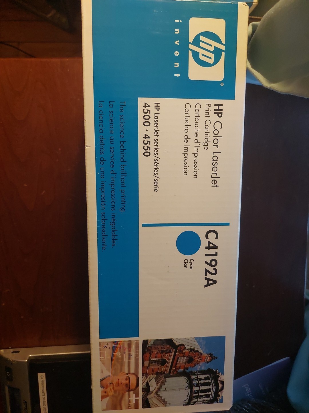 HP Genuine OEM C4192A Toner Cartridge - Cyan - ( Very Old but Never Use)